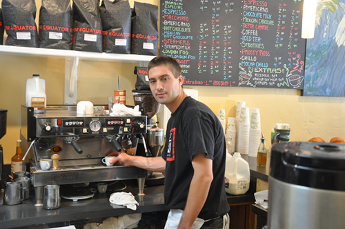 Ross, owner of Café Ross